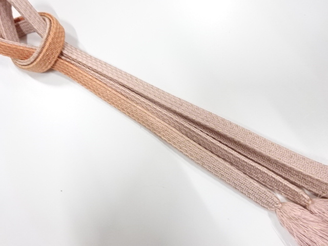 正絹　手組帯締め